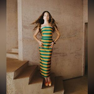 Brandon Maxwell silk and wool dress, size 4.